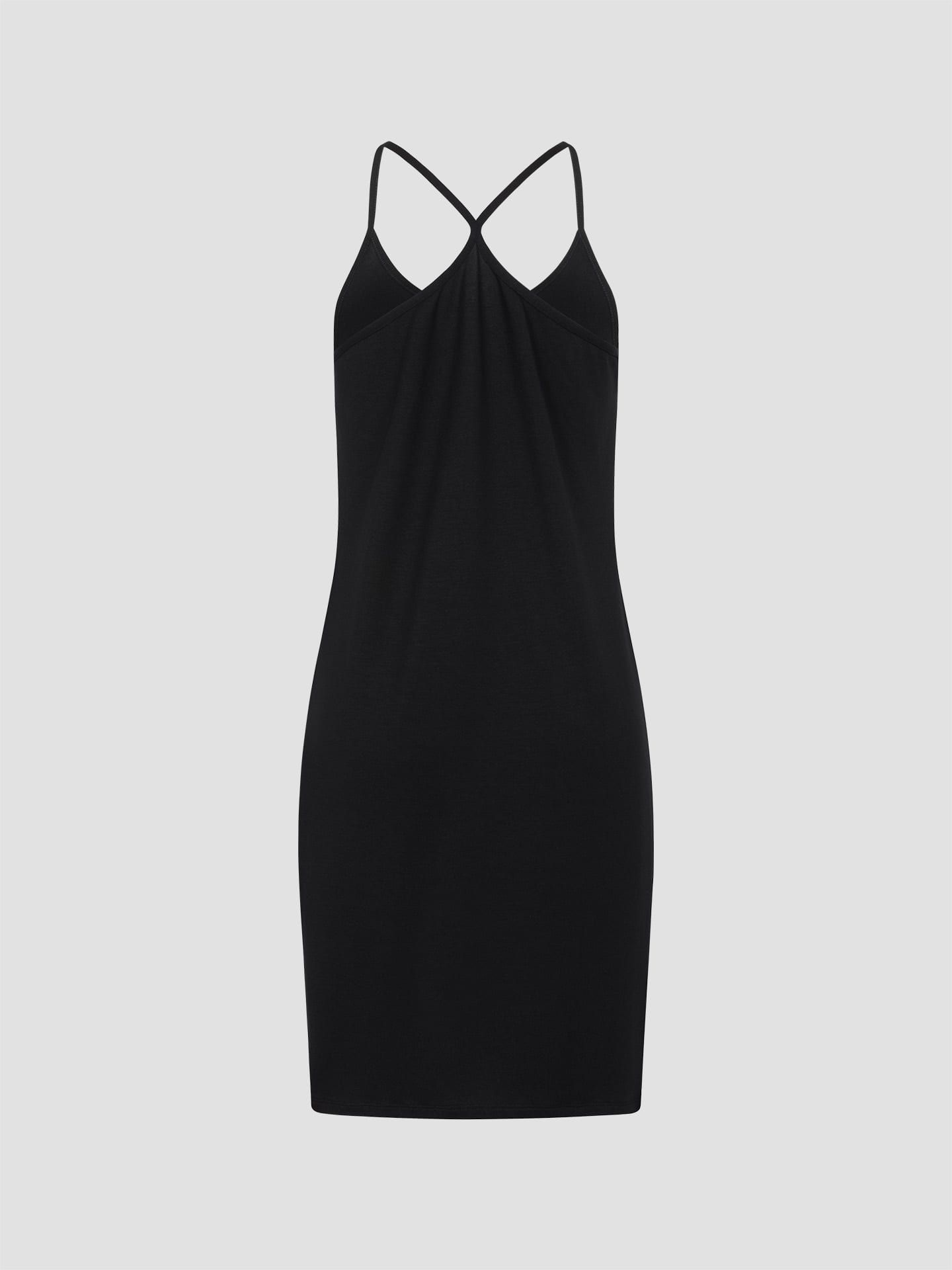 Light Touch Trägernachthemd schwarz 7